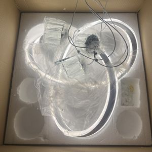 Modern Kristal Işık Lüks Uzaktan Kumandalı Avizeler Ev LED Gelişmiş Algılayıcı Salon Lambası 120W 165-220V 3CCT Sarkıt Aydınlatma 2026 - Product Image 6