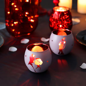 Candelabros de cristal para decoración artística, 2 uds., centro de mesa elegante, candelabros de luz de té románticos para cenas, bodas, Día de San Valentín - Product Image 5