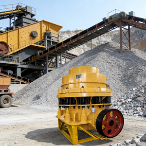 Trituradora de Cono Multicilíndrica con Capacidad Máxima de 1200 t/h, Motor de Corriente Alterna, Alta Dureza, Aplicación Minera, en Venta - Product Image 2