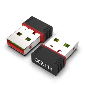 Penjualan terlaris 2023 Drive gratis murah 150M penerima USB adaptor Wifi untuk Laptop Tablet PC Desktop Wifi Dongle kartu jaringan nirkabel