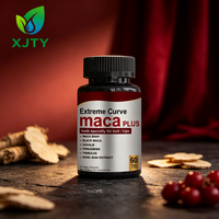 Capsules de Complément Herbal Maca Plus Marque Privée OEM 7500mg – Amélioration des Fesses et des Hanches, Raffermissement des Gluteus, Boost d'Énergie