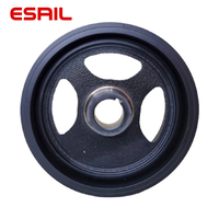 Poulie d'amortisseur de vilebrequin moteur 123031465R pour Renault Kwid 1.0 3 Cylindres