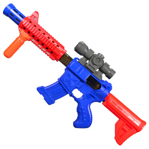 Jouets de tir pour garçons, jouets sportifs pour enfants avec cible de tir mobile, 2 pistolets à air comprimé, 24 balles en mousse, cadeaux, jeu en plein air - Product Image 5