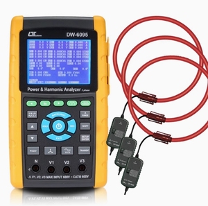 Analizador de Sistemas de Energía Trifásicos Portátil DW6095, Detector de Calidad de Energía Portátil, Analizador de Ondas - Product Image 5