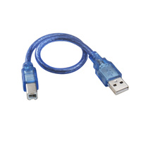 Kabel Printer USB 2.0 a ke B Male, kabel pemindai USB komputer kecepatan tinggi