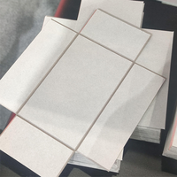 Carton gris direct fabricant 300g-2500g, carton rigide épais sur mesure pour couvertures rigides et emballages rigides