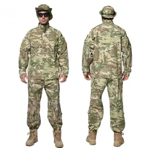 ACU Uniform Camouflage Unisex Outdoor Jacket Pants Men'S Uniform Tactical Jacket And Pants Camouflage Tactical Suit