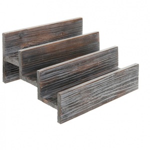 Wooden Spice <b>Rack</b> 3 Tier Staircase <b>Storage</b> Organizer For Kitchen <b>Bottles</b> Standing Type Durable Rectangle Shape - Product Image 5