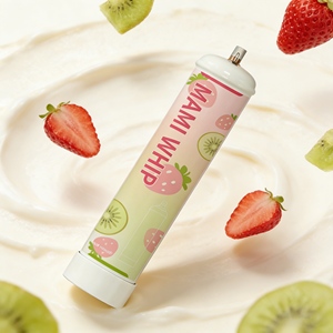 ถังแก๊สเหล็กแบบใช้ครั้งเดียวขนาด 1 ลิตร สำหรับงานอุตสาหกรรม ใช้กับครีมวิปปิ้ง ครีมเชคเกอร์ สำหรับงานแฟนโซนฟุตบอล CO2 และฮีเลียม - Product Image 1