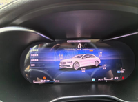 HXHY instrumen Cluster Digital mobil LCD, dasbor pengukur kecepatan layar Android 13 Untuk Benz GLC/C kelas W205 X205 2015-2018