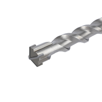 Foret à percussion à pointe en carbure et queue hexagonale pour béton, brique, pierre – Foret durable pour maçonnerie, compatible marteaux rotatifs