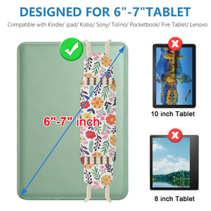 Sangle universelle en cuir PU souple de qualité supérieure pour Kindle, sangle de maintien sécurisée pour lecteur de livres électroniques Kobo, support de doigt pour tablette iPad - Product Image 4