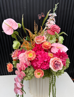 Boule de fleurs artificielles pour mariage, centre de table, arrangement floral, décoration de table pour événement de mariage