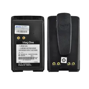 Orijinal Motorola 7.2V 1600mAh çift yönlü kablosuz NI-MH pil Motorola Mag bir A8 A6 BPR40 PMNN4071 PMNN4534 walkie talkie