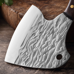 <span class=keywords><strong>Cuchillo</strong></span> de Carnicero para Cortar <span class=keywords><strong>Carne</strong></span>, Hacha de Carnicero Hecha a Mano de Alta Resistencia para Cocina, Barbacoa al Aire Libre - Product Image 3