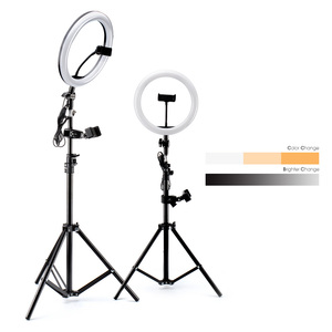 Mamen — éclairage annulaire LED 18 pouces à intensité variable, pour Photo, <span class=keywords><strong>vidéo</strong></span>, maquillage, Youtube, Portrait, photographie, Kit d'éclairage - Product Image 1