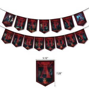 Producto de Drama americano-<span class=keywords><strong>Juego</strong></span> de dibujos animados Cosas Banners de fiesta de cumpleaños Globos Suministros de fiesta para niños Juguete Decoración de ducha de bebé X4041 - Product Image 2