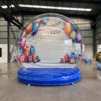 Dôme gonflable en forme d'igloo, tente pour mariage en plein air, fête, PVC de qualité commerciale, imperméable, pour enfants et adultes