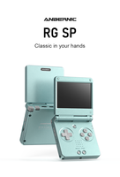 Nouvelle console de jeu portable ANBERNIC RG SP Flip avec écran de 3,4 pouces, lecteur de jeux portable Linux, prise en charge du Wi-Fi, console de jeux rétro