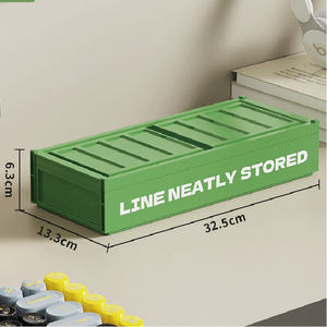 Boîte de rangement pour câbles, organiseur transparent pour chargeurs de téléphone, organiseur de fils pour <span class=keywords><strong>tiroir</strong></span>, bureau, maison - Product Image 4