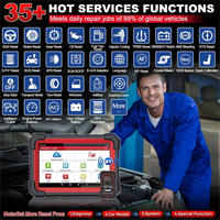Herramienta de Diagnóstico Automotriz X431 CRP919E BT con Prueba Activa, Codificación de ECU, CANFD, DOIP, 31+ Funciones de Reinicio, Limpiador de Inyectores de Combustible y Escáner OBD2