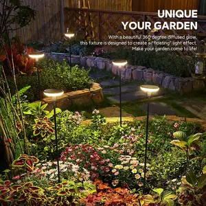 Nieuwe Mooie Zonne-Tuinverlichting Goedkoopste Prijs Hoge Kwaliteit Ip 65 Waterdicht