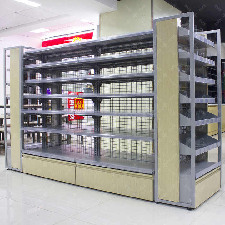 Supermarket Rack Shelf Convenience Store Shelf Display Shelf For ...