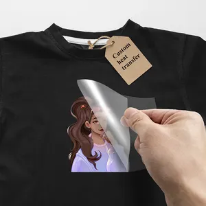 핫 세일 철 옷 의류 사용자 정의 열전달 인쇄 스티커 Plastisol 열전달 디자인 T 셔츠