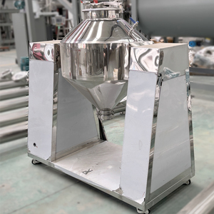 Agitador de 3000l a gran escala, mezclador de doble cono, acero inoxidable de grado alimenticio para mezclar partículas de polvo, secado de producción de jabón - Product Image 6