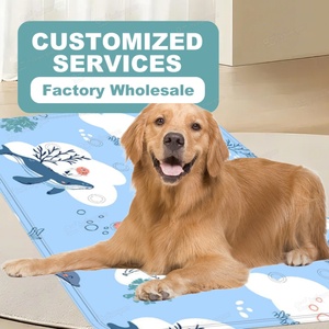 Sales 30*40 No Refrigeration Needed Lightweight Eco-Friendly Summer <b>Cool</b> Pet Dog Cooling Gel <b>Mat</b> - Product Image 1