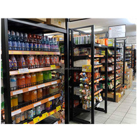 Étagères de supermarché en métal, étagères pour les supermarchés