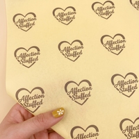 Papier de soie recyclé personnalisé avec logo, en vrac, non couché, décoratif, pour emballage de fruits, vin, vêtements, fournitures pour boîtes cadeaux