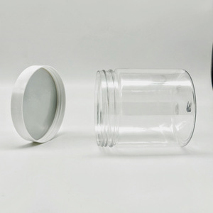 Pet Plastic Jar 92mm Diameter 30cm Height Screw Top Food Grade Storage <b>Container</b> For <b>Snack</b> Herbal Tea Packaging - Product Image 3