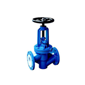 Válvula de cierre de flúor con revestimiento J41F, operación manual para medios ácidos, temperatura normal, uso general, válvula Shanghai Meilide - Product Image 1