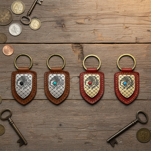 Accesorios de Bricolaje para Llaveros: Conchos Estilo Western con Cierre de Rosca, de Aleación de Zinc y Plástico, con Forma de Escudo de Hierro, Accesorios de Moda para Bolsos - Product Image 5