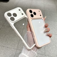 Coque de téléphone transparente pour iPhone 18 17 Air 16 15 14 13 12 11 Pro Max Plus, transforme instantanément votre appareil en modèle 17 Pro Max