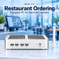 Mini PC Intel Core I5-8250U POS avec LAN Gigabit USB OEM ODM pour les comptoirs de commande des restaurants