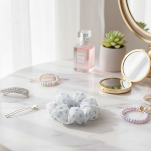 Trending Fashion Beaded Flower Velvet <b>Hair</b> <b>Bands</b> Colorful Sparkly Simple Ponytail Holders Hot Sale Wholesale for <b>Hair</b> Decoration - Product Image 3