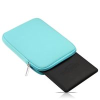 Étui pour iPad en néoprène imperméable avec poche avant zippée, antichoc, portable, pour tablette, idéal pour les voyages d'affaires, logo personnalisé, vente en gros