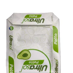 AD STAR 25kg 30KG 50kg Tightness Stock Feed Salt Sugar Rice Grain Fruit Fertilizer Packaging PP Woven Plastic Block Bottom Bag