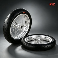 Kit de roues Supermoto 17 x 2.15 17 x 3.0 avec jantes en aluminium anodisé CNC 100/80-17 130/70-17 pour Surron Light Bee 2 Enduro - Kit de mise à niveau