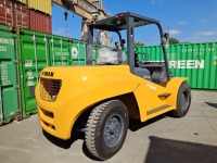 Chariot élévateur diesel CPCD100 de 10 tonnes, chariot élévateur à contrepoids robuste de 10t, chariot élévateur pour entrepôt et port
