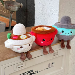 Juego de Peluches Personalizados OEM/ODM de Hot Pot <span class=keywords><strong>y</strong></span> <span class=keywords><strong>Guisos</strong></span> - Colores <span class=keywords><strong>y</strong></span> Diseños Personalizables, Muñecos de Peluche de Comida Personalizados para Regalos - Product Image 1