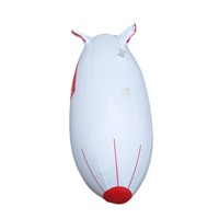 Modèle de mini-aéronef spatial gonflable en PVC 68x21cm