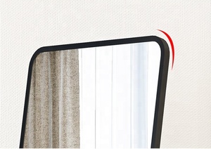 Best Seller grande specchio da pavimento ad arco verticale contemporaneo per la camera da letto di casa di vendita calda della ragazza specchio di stoccaggio di abbigliamento - Product Image 3