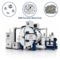 Four de frittage et de débinding MIM 1450°C personnalisable pour implants médicaux, supports dentaires, connecteurs électroniques et pièces de moteur