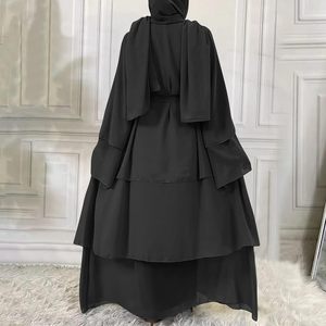 Abayas pour femmes Musulman Dubai <span class=keywords><strong>Robe</strong></span> Solide Coupe Ample Long Cardigan Islamique Caftan <span class=keywords><strong>Robe</strong></span> Ouvert Devant Maxi Longueur Trendy Chic <span class=keywords><strong>Curvy</strong></span> - Product Image 6