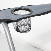 Chaise de Camping Pliante Rembourrée, Portable, pour Stade, Plage et Extérieur