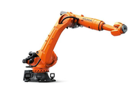 Bras robotisé CNC à six axes et six mâchoires de la marque KUKA, protection IP65, entraînement électrique industriel, garantie de 2 ans, 1 kW, 220 V, 550 kg