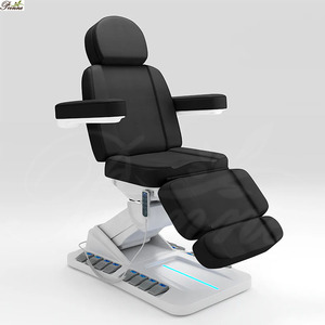 Poltrona <span class=keywords><strong>Estetica</strong></span> di Lusso Regolabile, Lettino per Tatuaggi e Pedicure, Sedia Girevole Idraulica per Esami Medici, per Cliniche Estetiche e Spa - Product Image 3